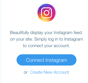 Connect Instagram feed to website on Wix