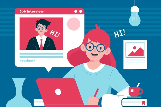 Ilustrasi networking dalam berbisnis online