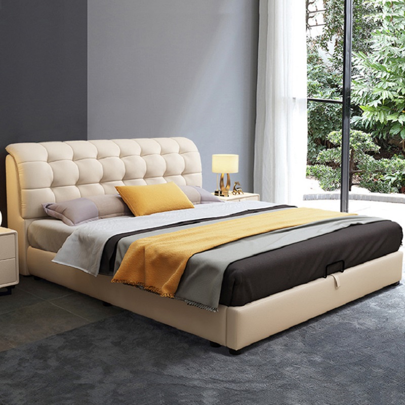  Độ cao của giường lý tưởng của giường là 20cm, nệm là từ 15 đến 40cm 