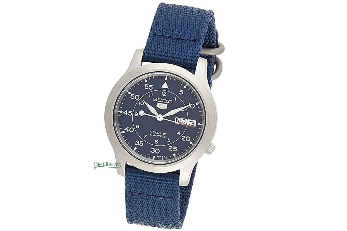 Seiko 5 SNK807 - blue dial watches