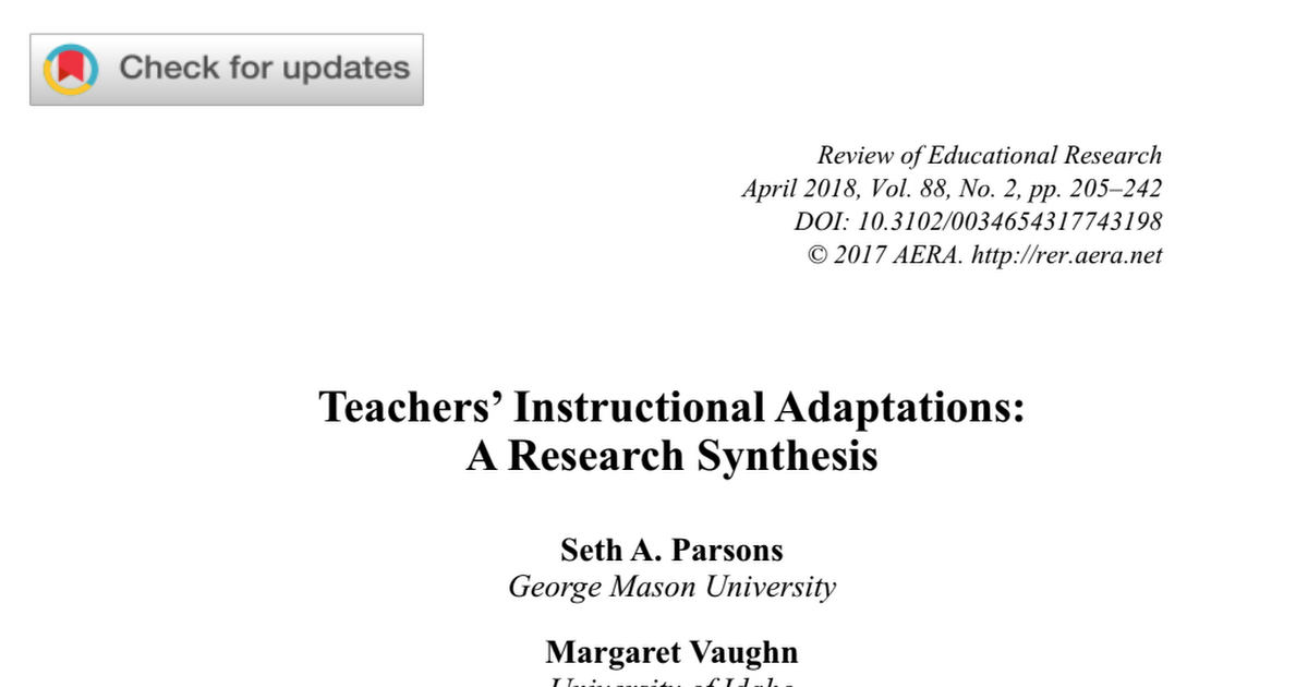 Teachers' Instructional Adaptations AERA RER.pdf