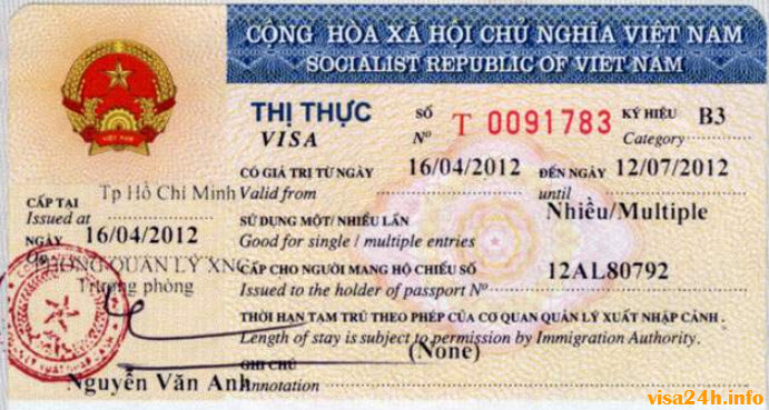 thị thực các nước ảnh 1