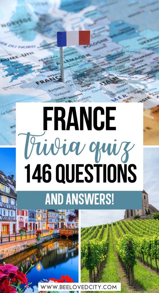 The best trivia quiz about France
