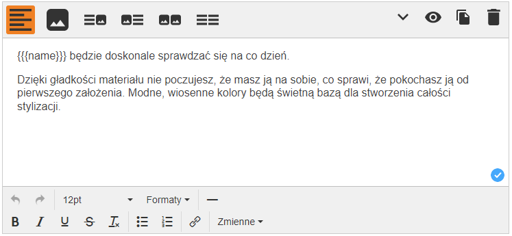 Zmienne, dzięki którym zautomatyzujesz i spersonalizujesz powiadomienia dla klientów w Sellingo.