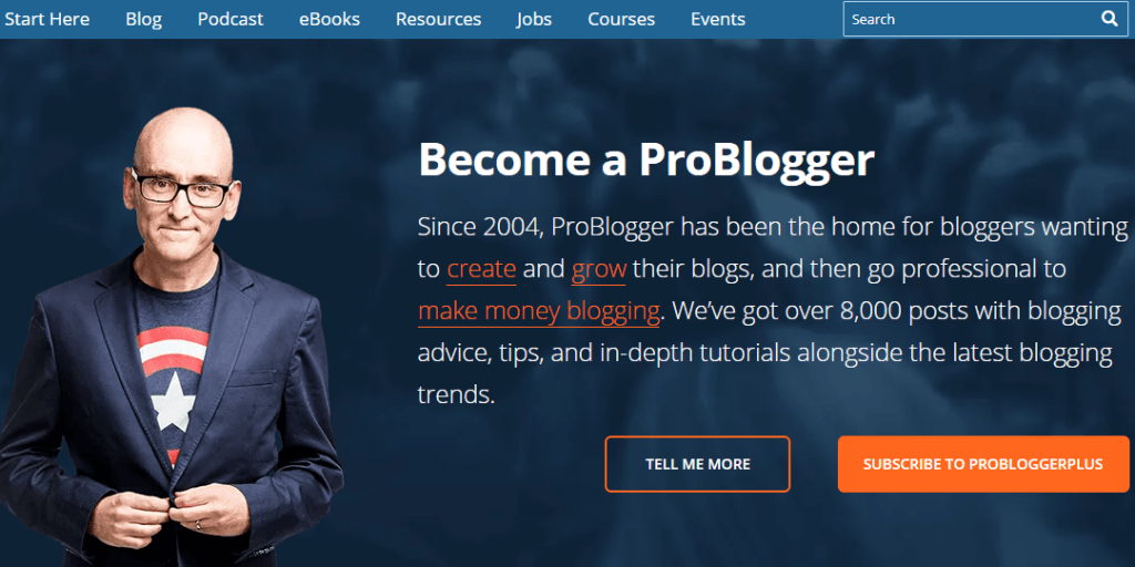 Problogger -Freelance Writing Sites for Nigeria Content Writers