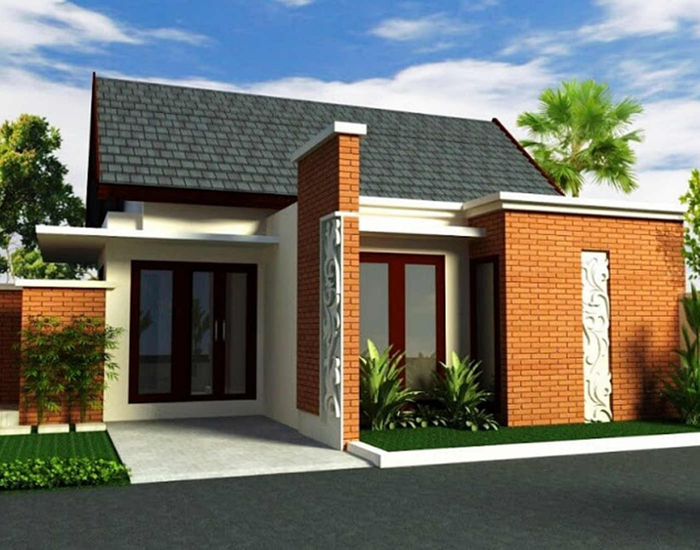 29 Desain depan rumah sederhana tapi elegan