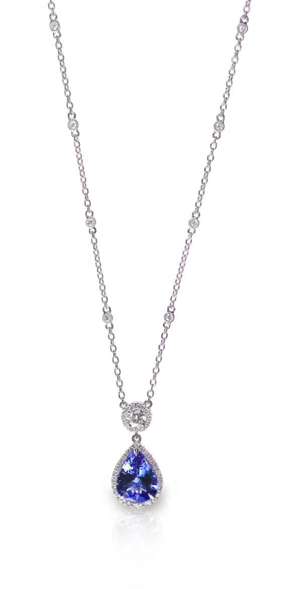 blue-gemstone-and-diamond-pendant-necklace