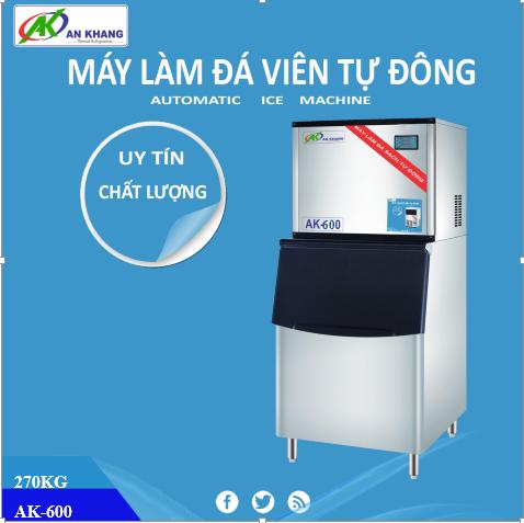 Vận chuyển tận nơi máy làm đá viên 270kg/24h
