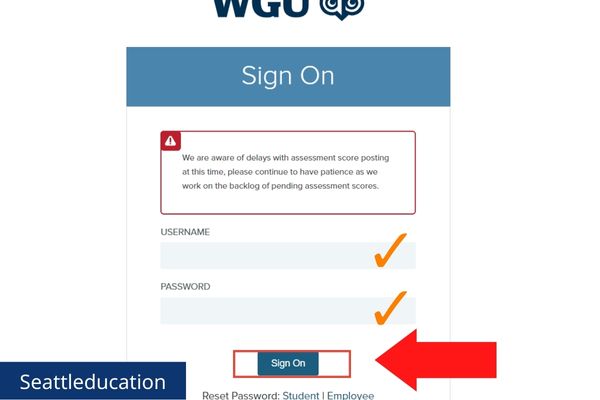 log into wgu student portal