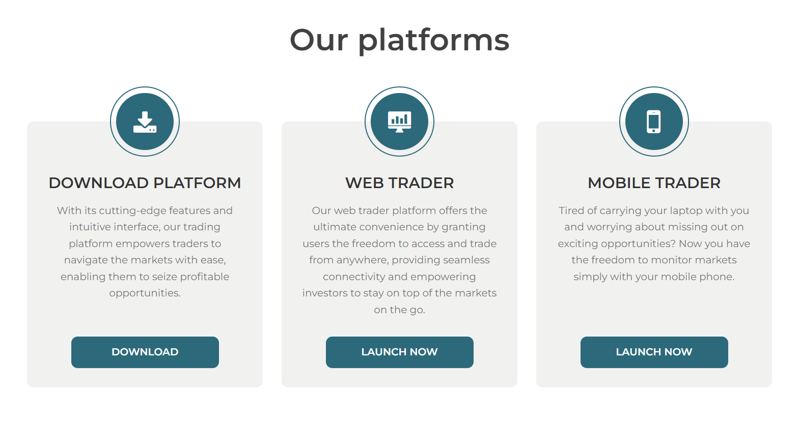 TradeCryptoMasters platform