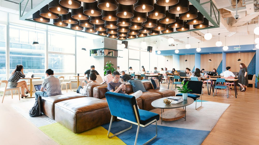 WeWork coworking space in San Antonio