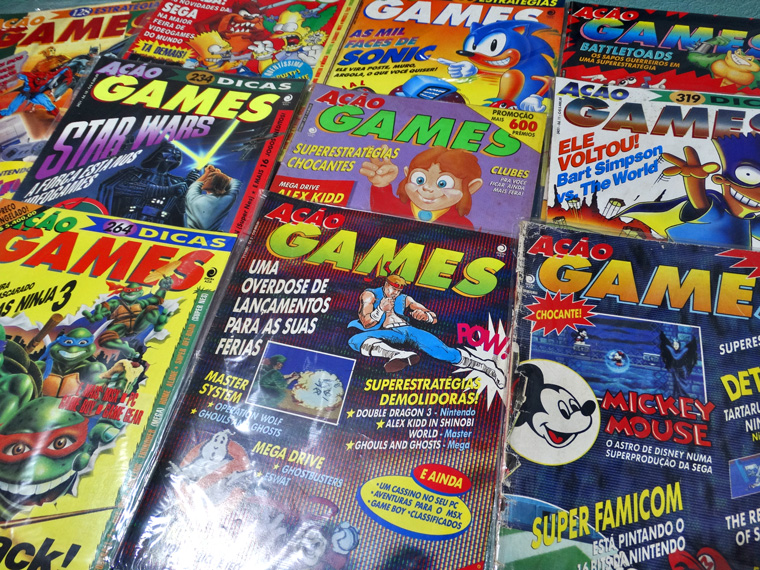 O Bom do Videogame - Lá pra 1991 a Revista Videogame lançava uma