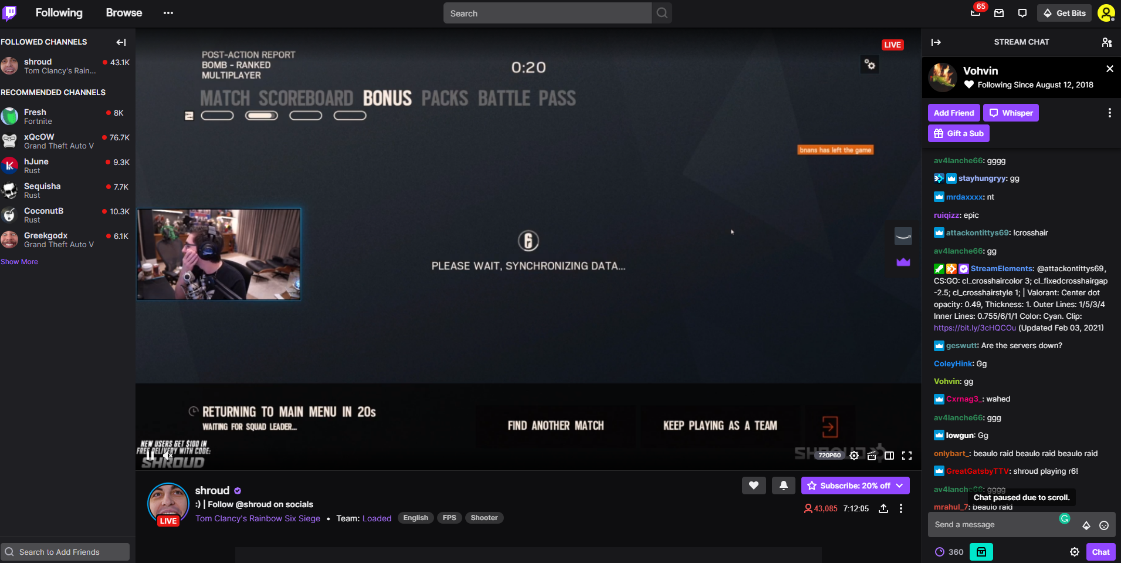 How to check Twitch Chat Logs