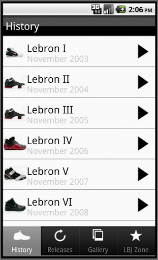 Lebron James Shoes - Releases apk