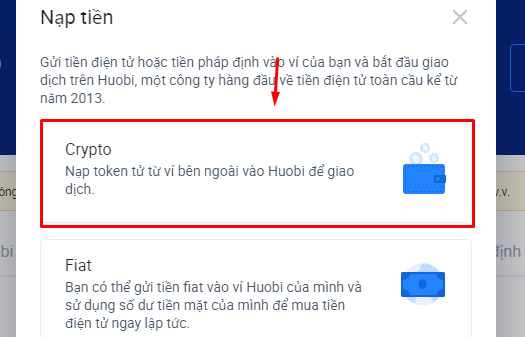 huong dan nap rut san giao dich huobi