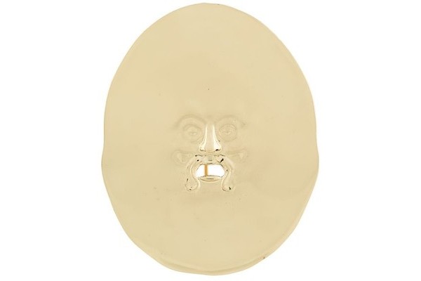 Patou Large Antic Face Brooch from Farfetch