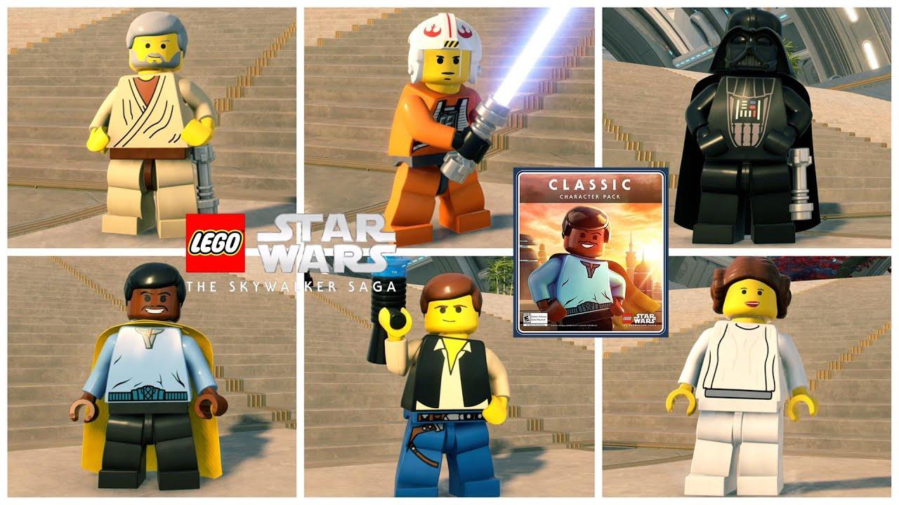 All Classic Character Pack Characters in LEGO Star Wars The Skywalker Saga!  - YouTube