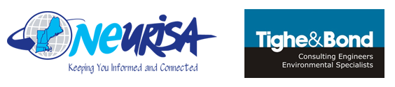 New England URISA and Tighe & Bond logos