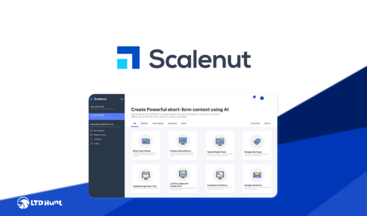 Get Scalenut - Lifetime Deal - Copywriting tool LTD Hunt 🦅🔥
