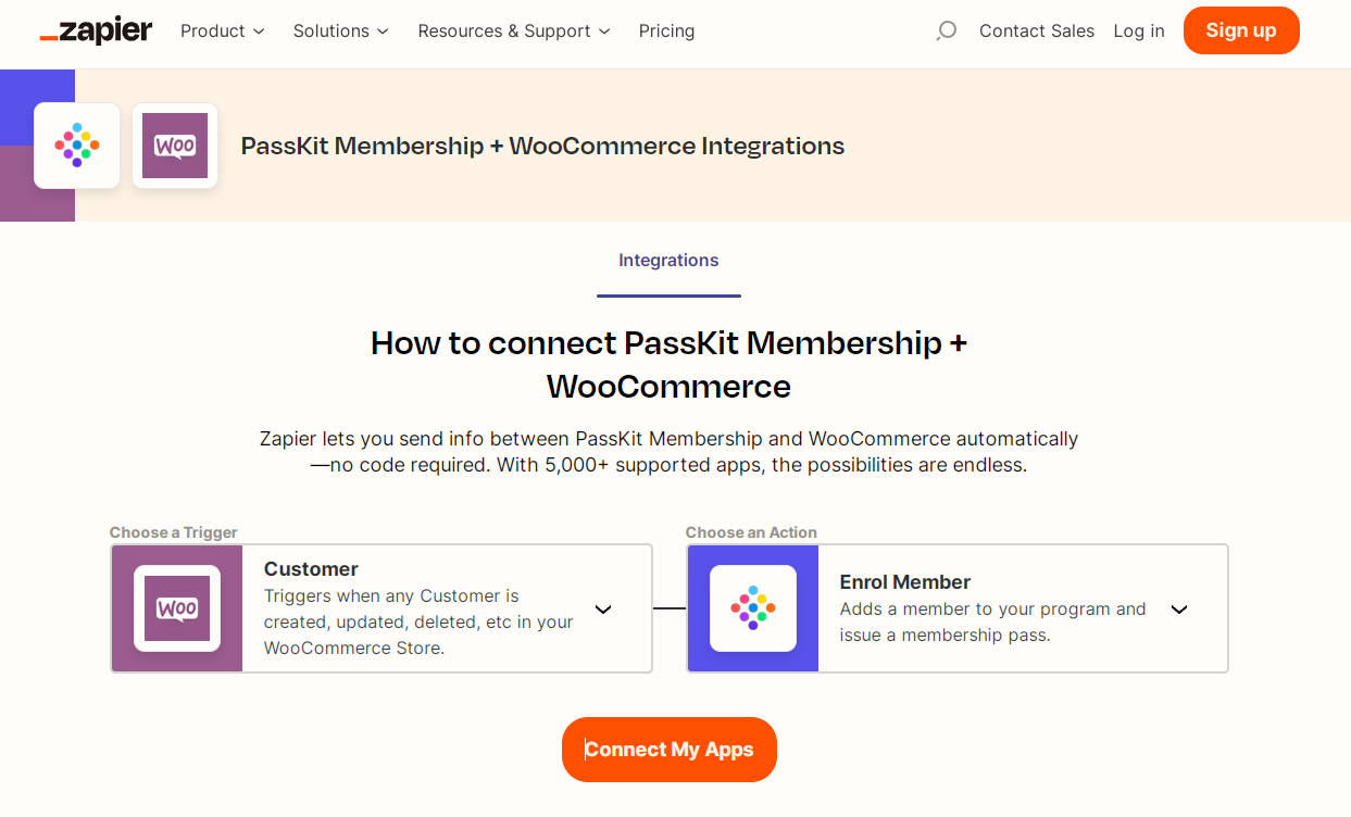 WooCommerce integration with PassKit