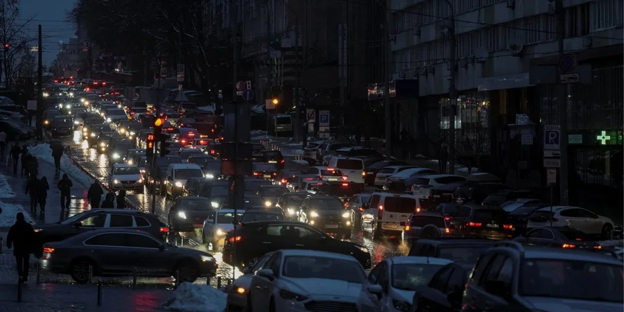 Kyiv blackout in 2022