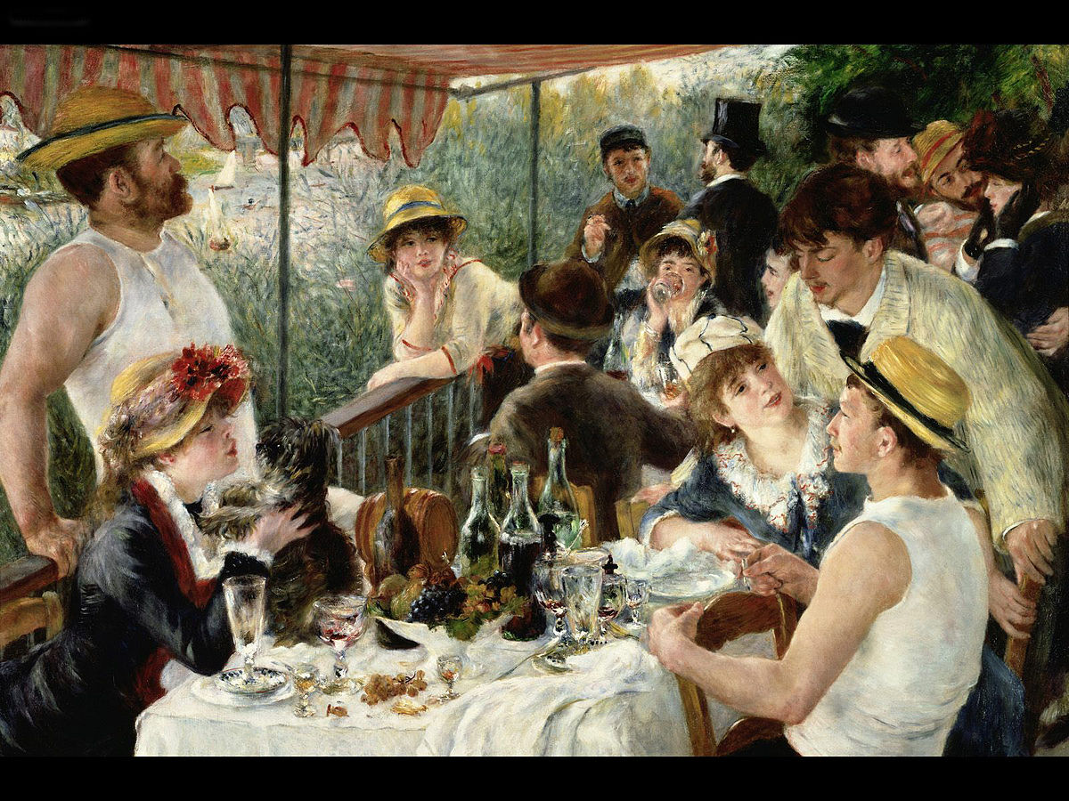 Luncheon of the Boating Party  Pierre-Auguste Renoir, 1882