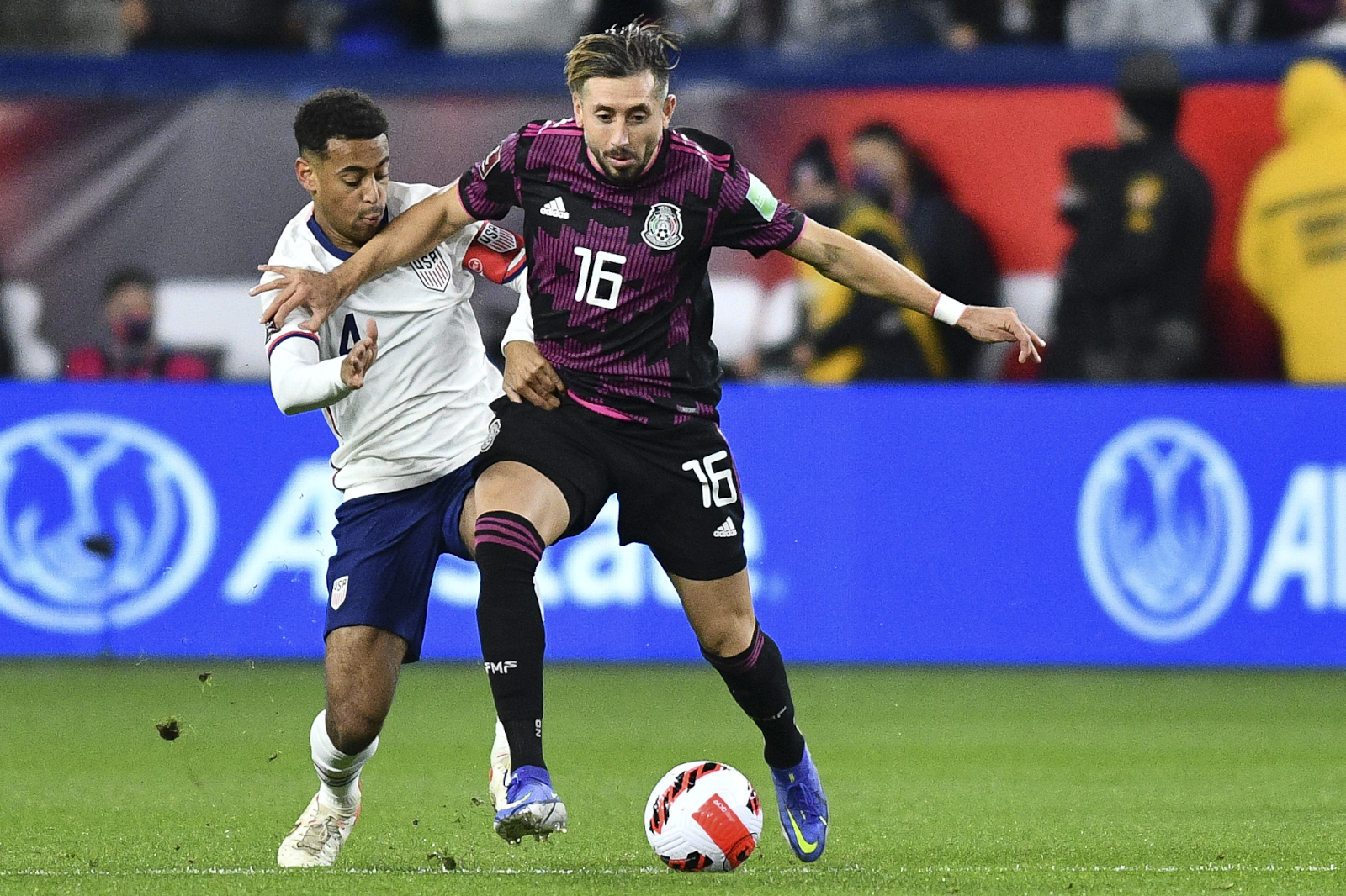 México cae ante Estados Unidos 2-0 en su séptimo partido de las eliminatorias para la Copa Mundial 2022
