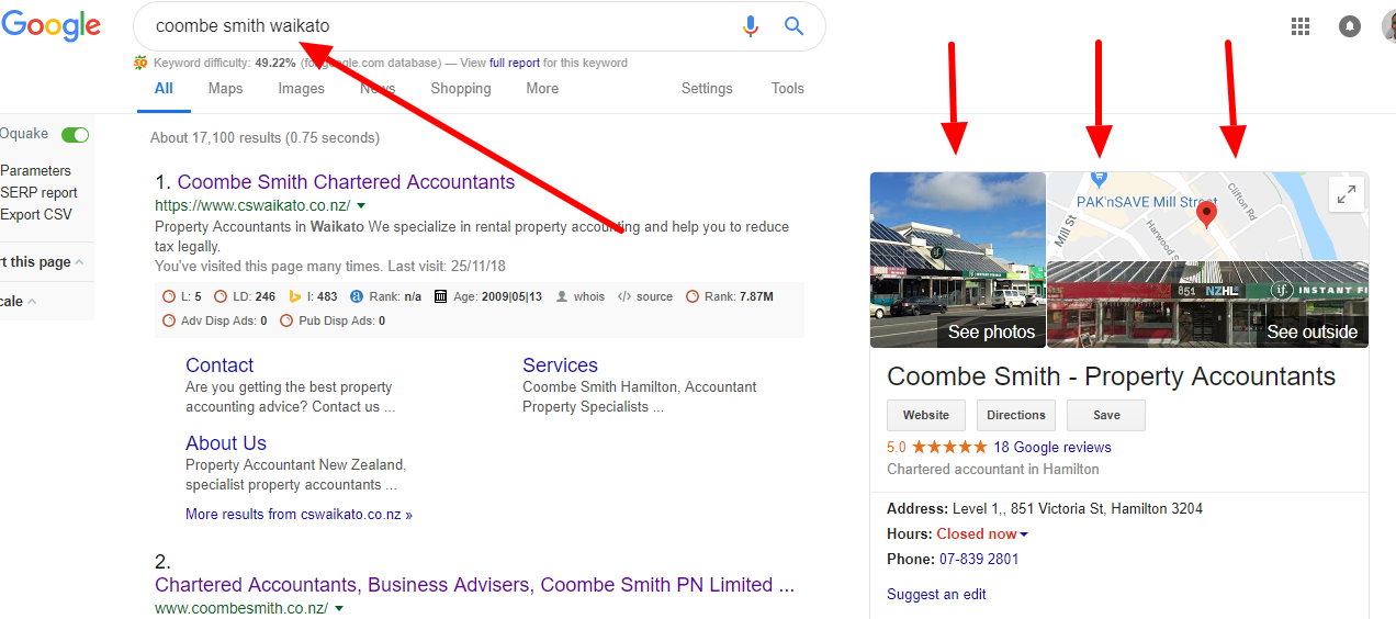 Google Search - Good Oil Marketing