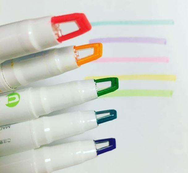 Colorful Clear View Highlighters