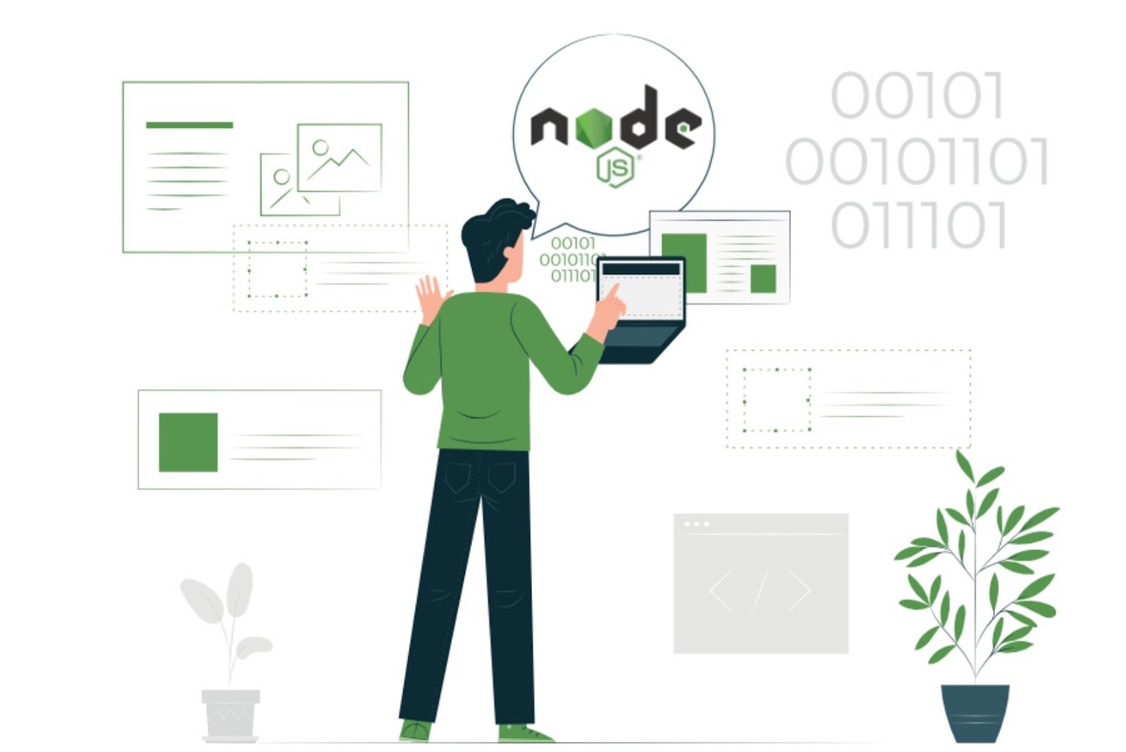 Node js real-time application development