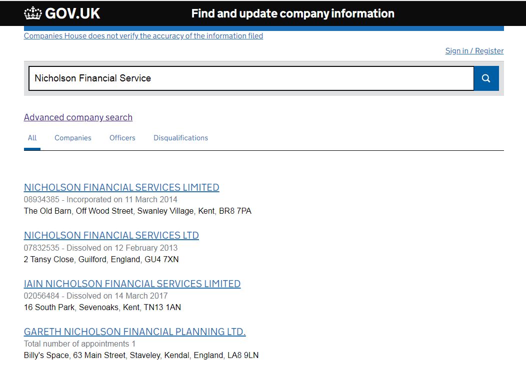 Отзывы о Nicholson Financial Service: надежная компания или обман?