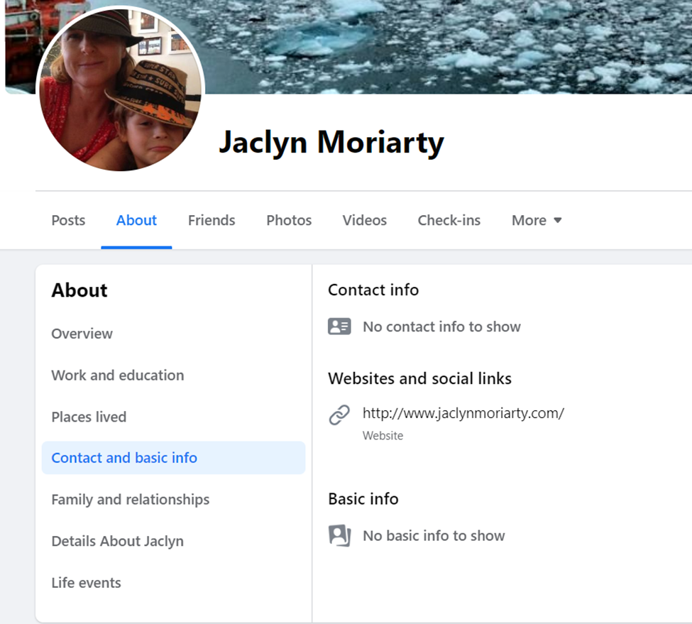 Jaclyn Moriarty Profile 2