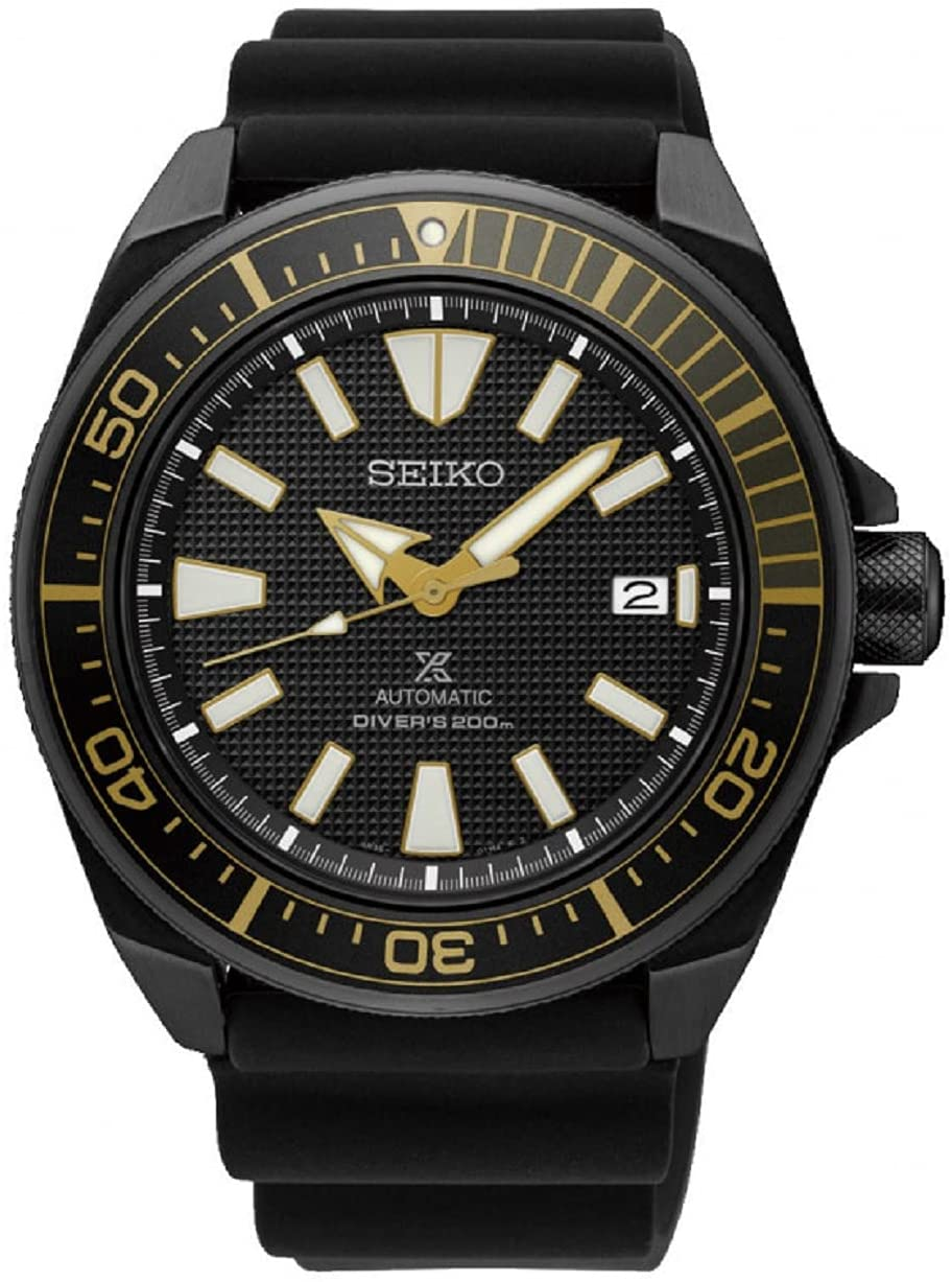 Seiko SRPB55 Black Ion Prospex Black Dive Watch Article