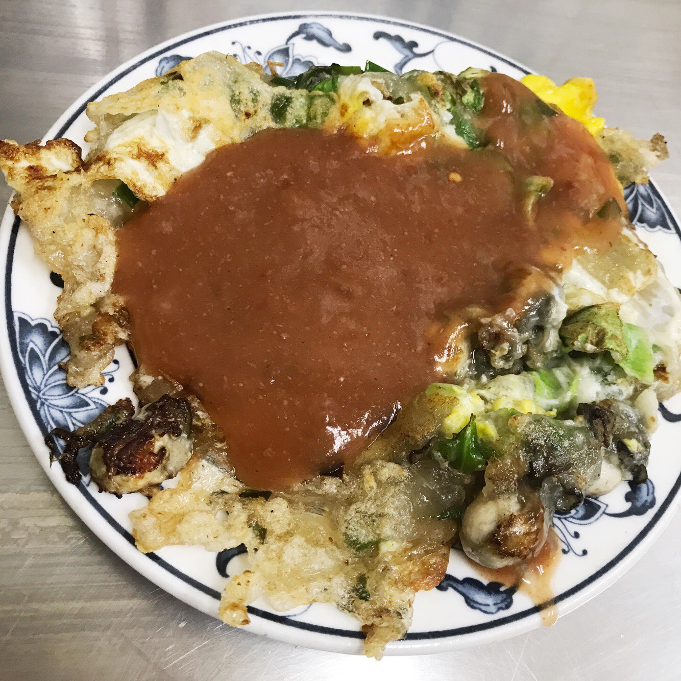 日韓夫婦の韓国ブログ 台湾名物の牡蠣オムレツは 頼鶏蛋蚵仔煎 が美味しくて１番オススメ