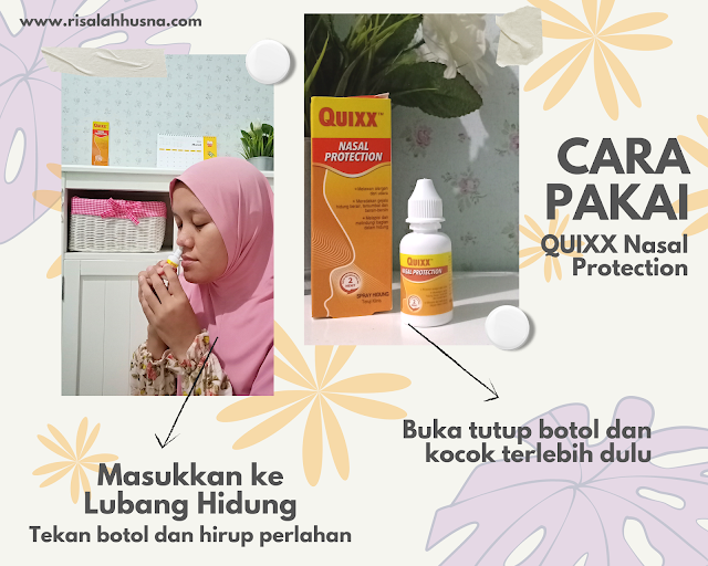 Cara Pakai QUIXX Nasal Protection