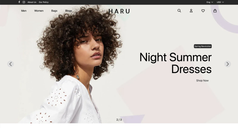 Haru-Fashion E-commerce