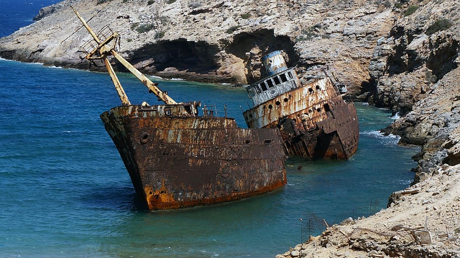A shipwreck