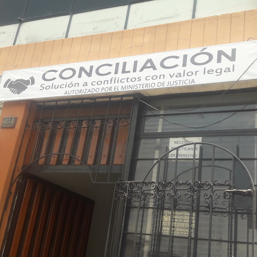Centro De Conciliacion Extrajudicial Todos Ganan Conciliando Arequipa - Abog.Conciliador Dr. Felix VicenteQuiroz Cuadros.