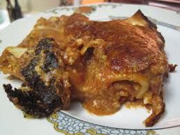 Image result for burnt lasagna