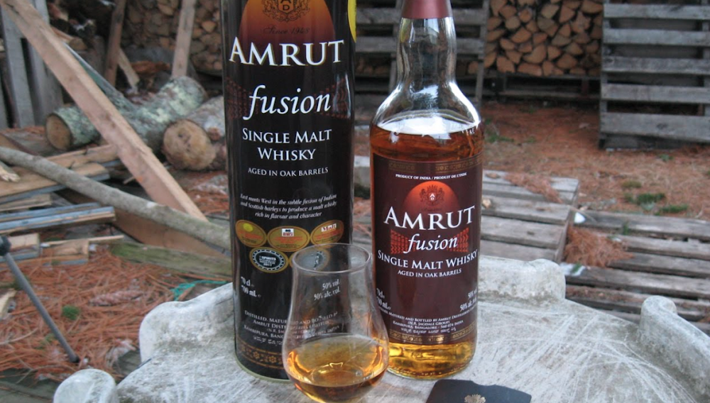 Amrut Fusion Single Malt whisky