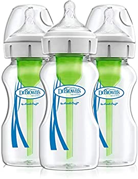 Dr. Brown’s Options + Wide-Neck Glass Baby Bottles