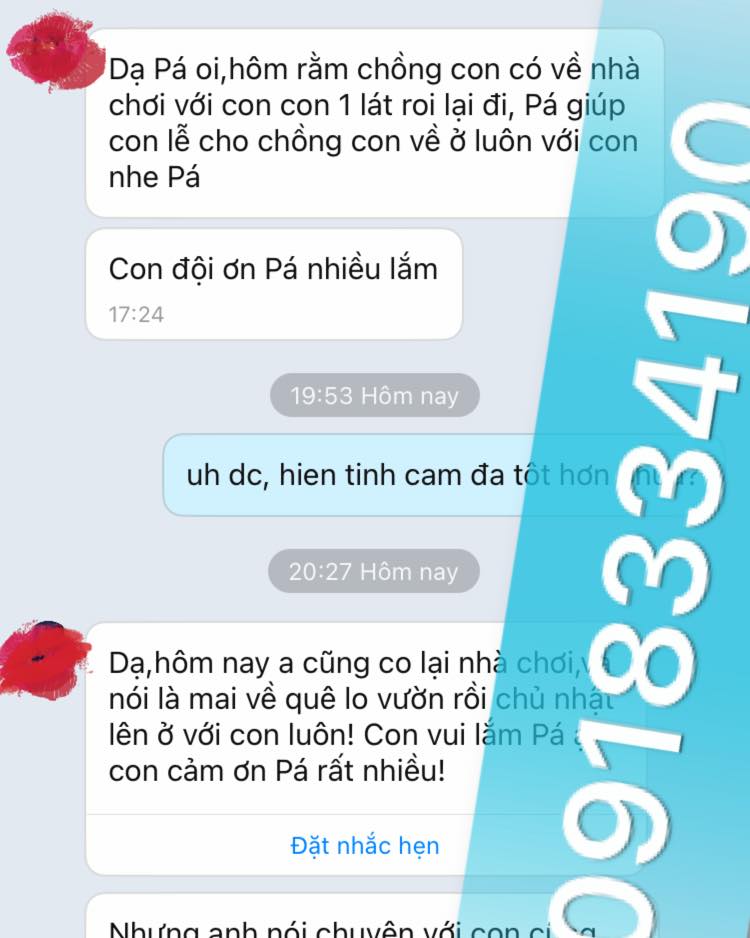 bùa trục người về