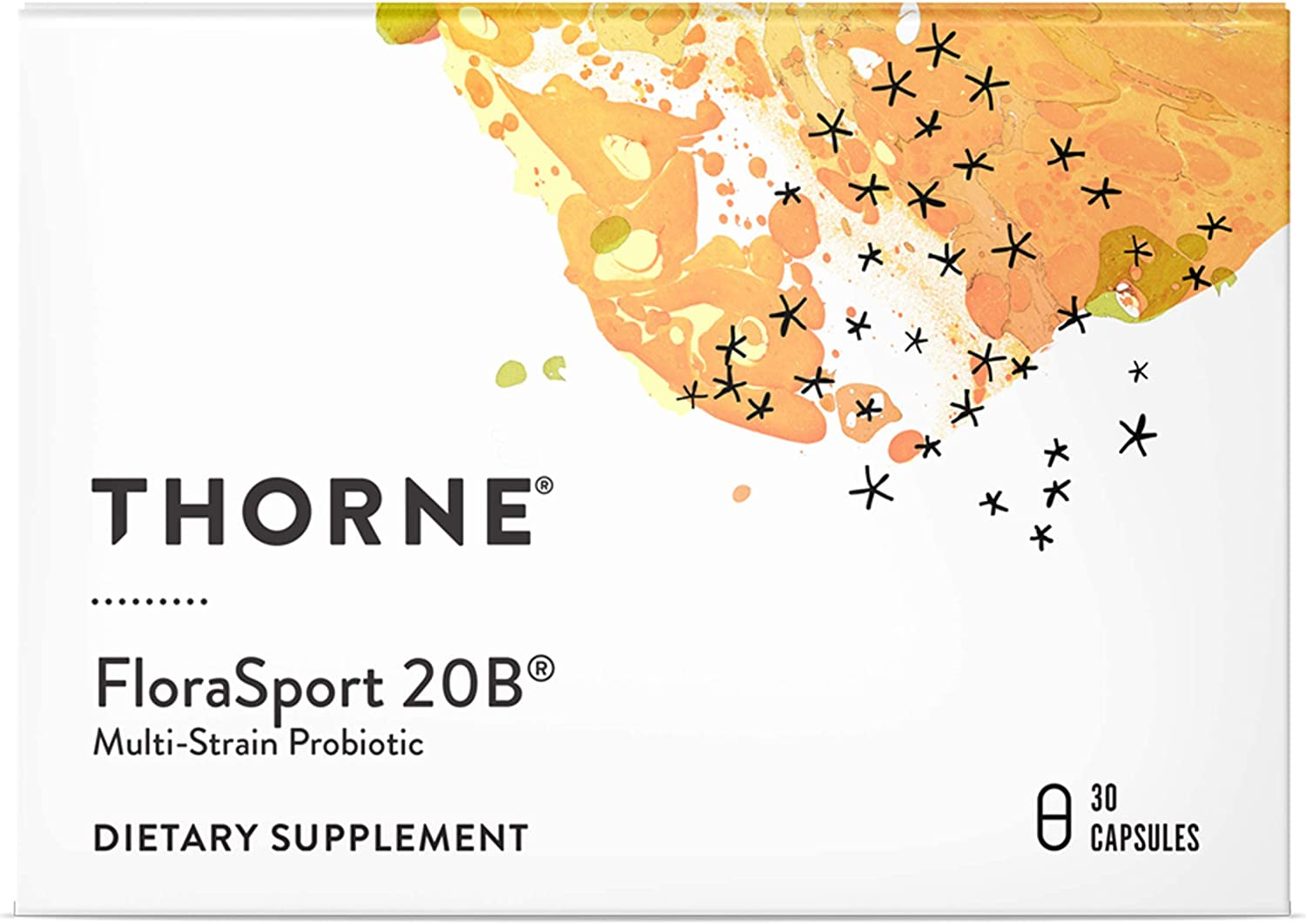 Thorne FloraSport 20B 30 Capsules Pack