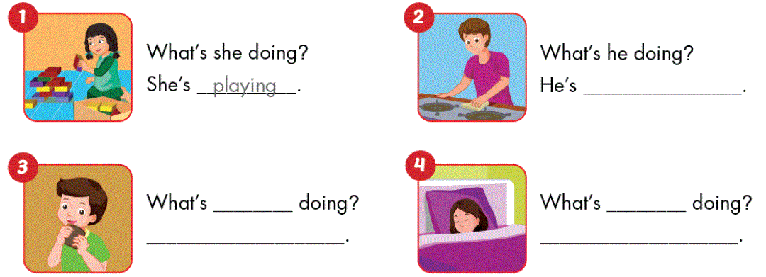 tiếng anh lớp 3 Unit 4 Lesson 2 trang 55 iLearn Smart Start