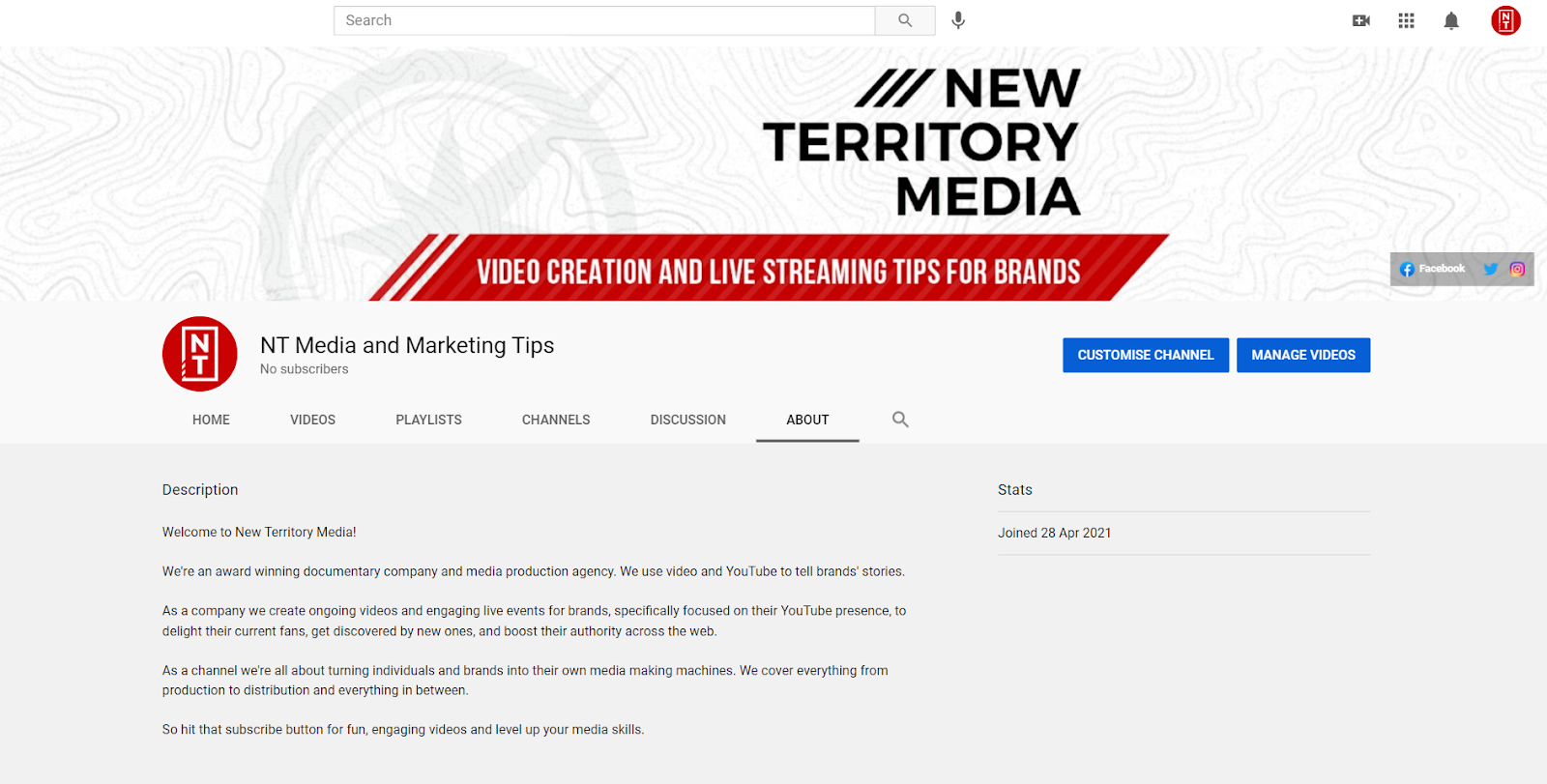 Setting Up a  Channel: Complete Guide for 2023 /// New Territory  Media