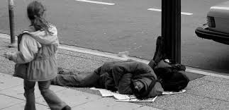 Image result for a person praying over homeless of society and the sick, and the ones in prison