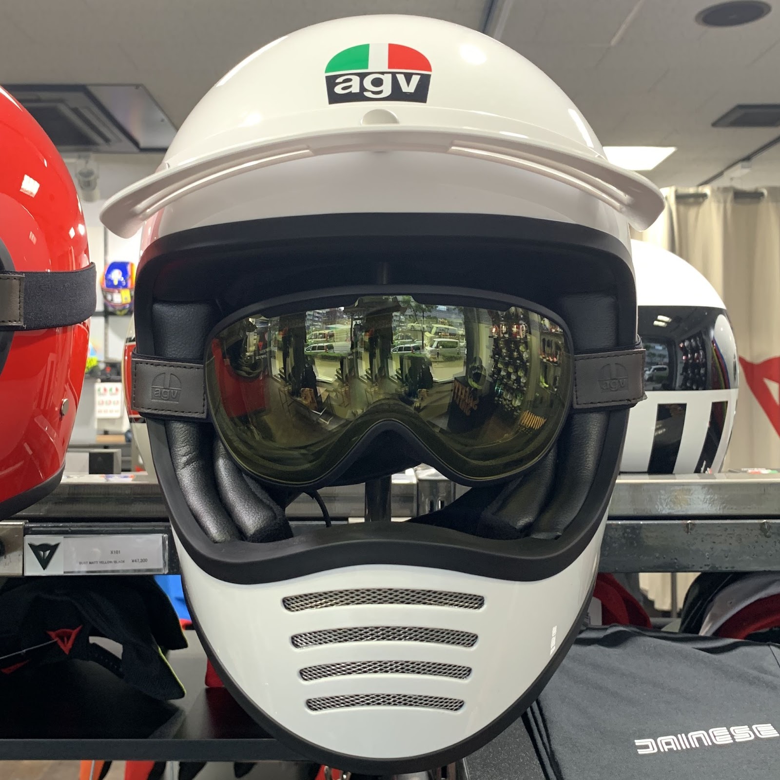 AGV LEGEND GOGGLES】 おしゃれなライディングにゴーグルスタイル