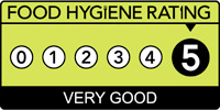 The Roundabout Food hygiene rating is '5': Very good