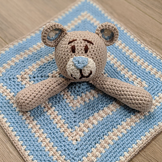 Katia Bunny Blanket Crochet Kit 