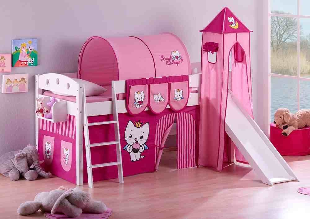 Giường tầng Hello Kitty dành cho bé gái